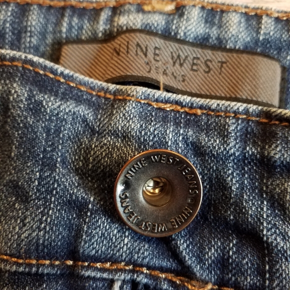 Nine West womens blue jeans size 10 - Picture 6 of 16